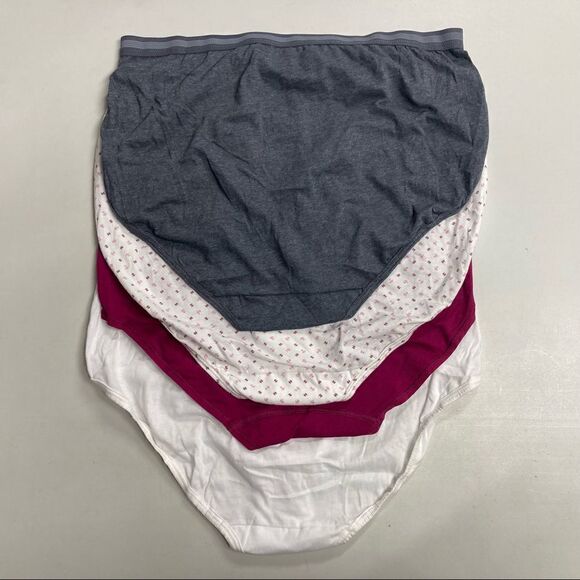 New Underwear Women’s Size 10, 3 Fruit of Loom 1 Hanes New Without Tags Painties - Picture 2 of 6